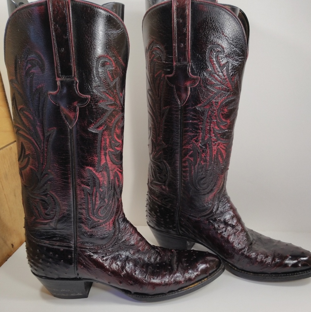 Nice lucchese letter boots